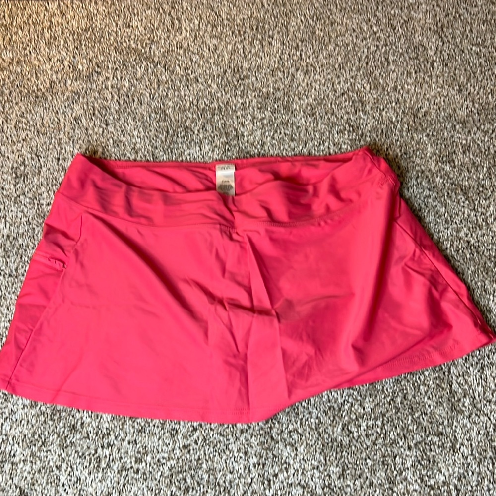 Beach Diva swim skirt, size 16, built in shorts
